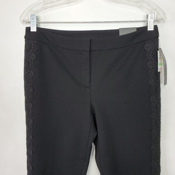 Alfani Black Slim Leg Tummy Control Classic Timeless Career Pants NWT Size 8P - Picture 2 of 11